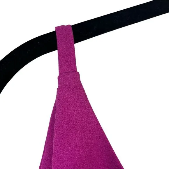 NWT Dress the Population Alexandra Sleeveless Midi Dress Bright Fuschia Size S - Picture 6 of 13